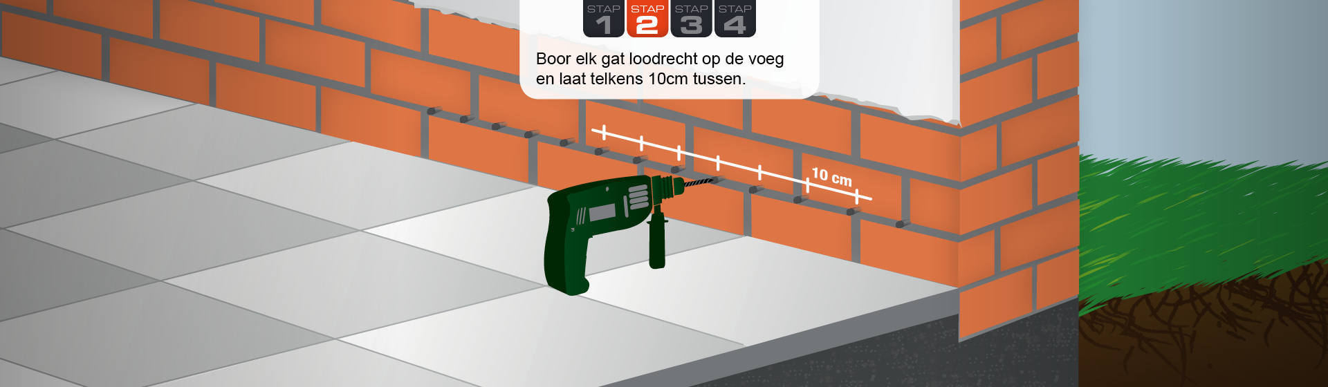 Optrekkend vocht bestrijden